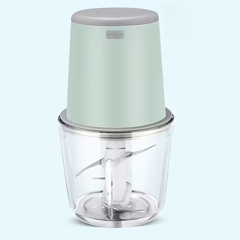 Procesador de alimentos con picadora de acero inoxidable, 600 ml, apto para carne, verduras, frutas y frutos secos - Stelasplen