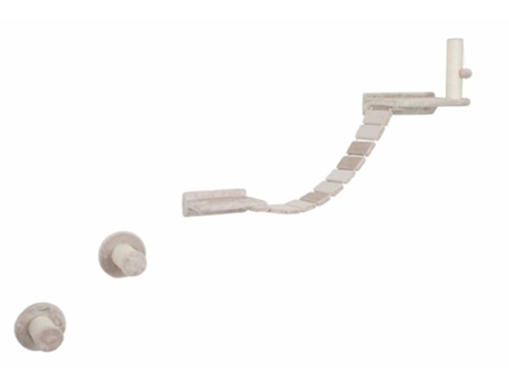 Kerbl Rascador de pared para gatos Matterhorn madera beige
