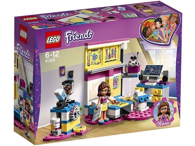 LEGO Friends: Dormitorio de lujo de Olivia - 41329 (Edad Mínima: 6 - 163 Piezas)