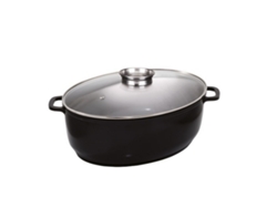 Olla De Cocción Lenta Ovalada Jumbo De 43 Cm / 11 L 384931 - Baumalu