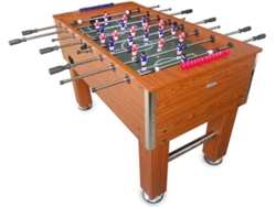 DEVESSPORT Futbolín de Madera Semi‑Profesional Gran Tamaño 22 Jugadores Clásicos