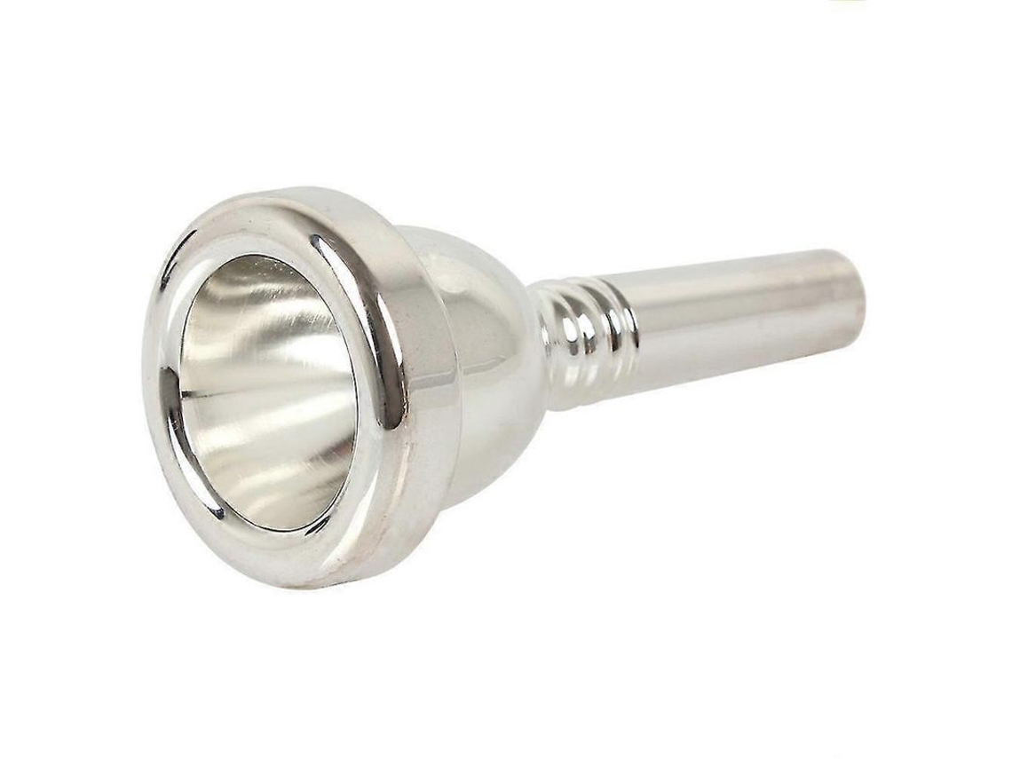 Boquilla Pequeña De Plata Para Trombón, Modelo 12c, Fabricada En Cobre De Alta Calidad.