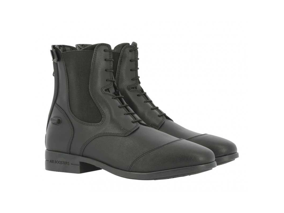 Botas Equitação Zurich Lace Zip Preto Eu 43Equitheme