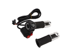2026-2 Unidades Mango De Acelerador Para Bicicleta Eléctrica Con 4 Luces Y Interruptor De 3 Velocidades Accesorios De Modificación