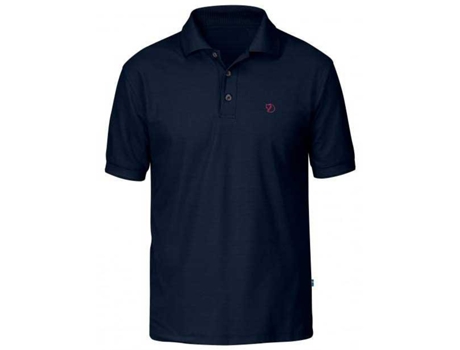 Camiseta de Hombre FJÄLLRÄVEN Crowley Pique Azul