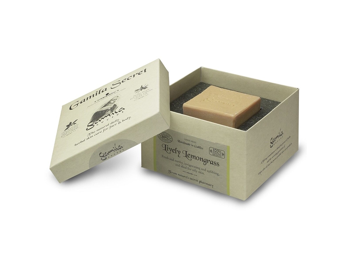 Pastilla de Jabón Gamila Secret Lively Lemongrass 115 g