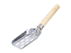 Pala Para Cebo De Acero Inoxidable Con Mango De Madera Integrado Para Pesca - Accesorio Para Pescadores