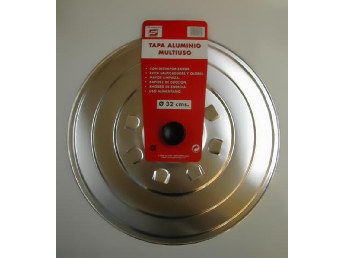 Tapa Aluminio Multiuso 32 Cm. 01584 TECNHOGAR