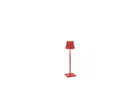 Lámpara de Mesa Poldina Pro Micro Red LED Recargable y Regulable ZAFFERANO