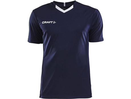 Camiseta de Hombre para Fútbol CRAFT Progress Contrast Azul (XS)