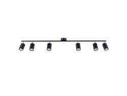 Sollux Sl.1169 Lemmi Lámpara De Techo Gu10 Negro