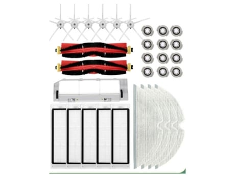 Accesorio Aspiradoras Compatibilidad Universal S50 T7Pro T6 P5 S5 A Cepillo Lateral Filtro Hepa 2 X Rollo