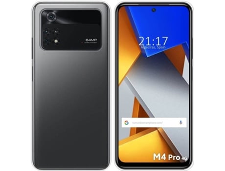 Carcasa para Xiaomi Poco M4 Pro 4G TUMUNDOSMARTPHONE Silicona Transparente