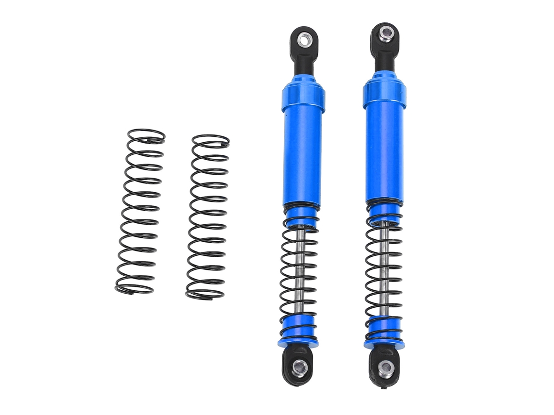 Juego De Amortiguadores De Aceite Big Bore Para Coche Rc Crawler Scx10 A Escala 1/10, Aluminio Azul, 105 Mm