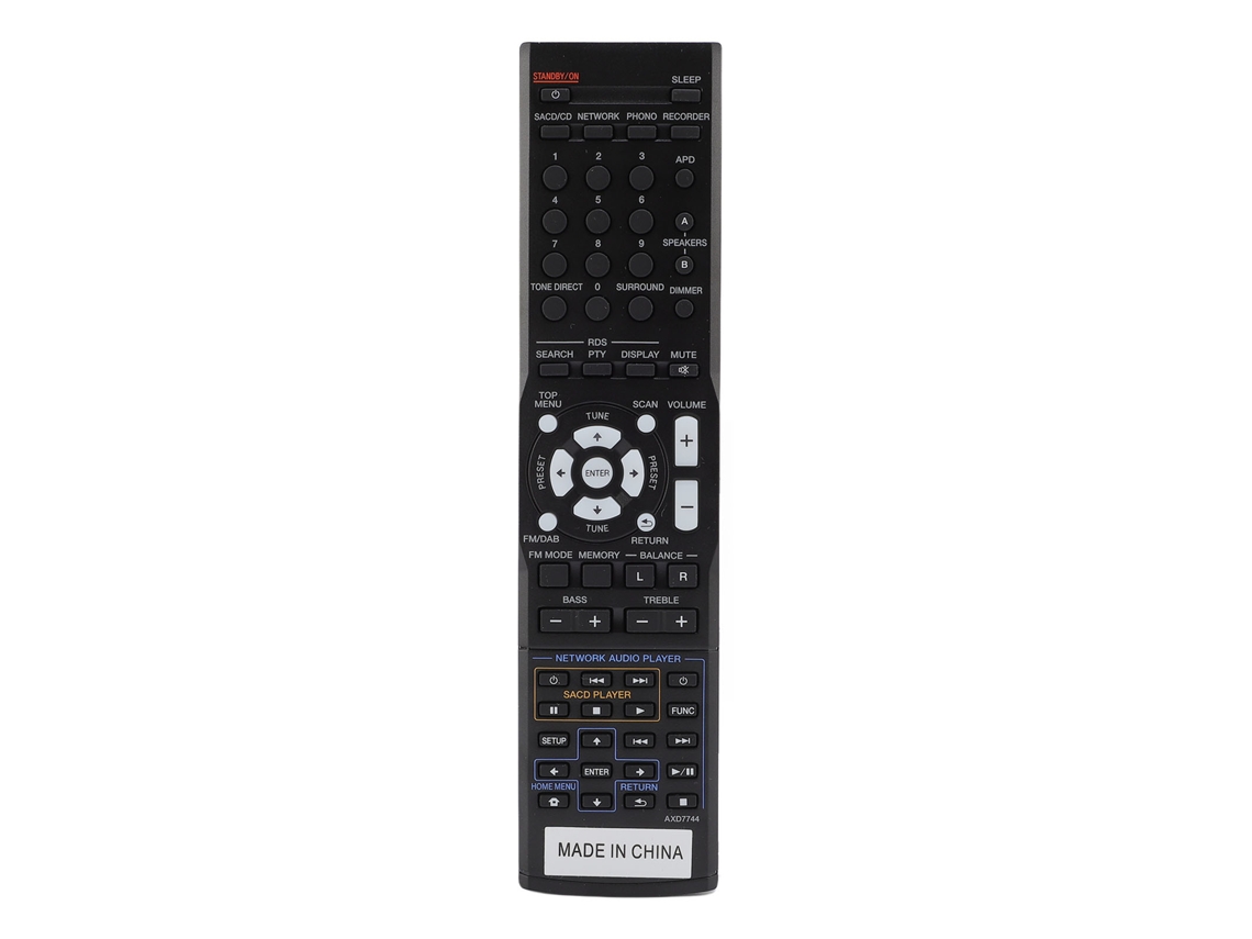 Control Remoto De Reemplazo Para Receptor Av Axd7744 Compatible Con La Serie Pioneer Sx-20dab
