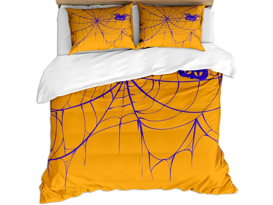 Juego Ropa Cama Piezas Funda Nórdica Microfibra Estampado Almohada Material 200x200cm 200 X Cm 65