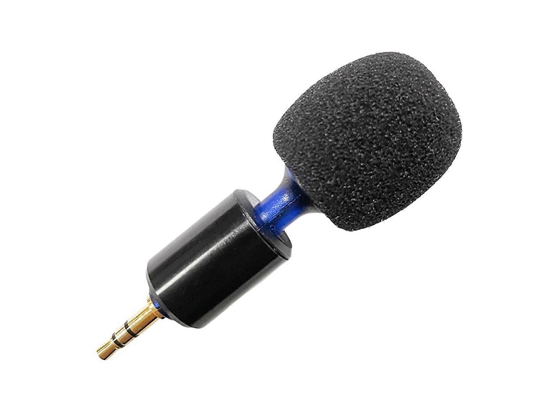 Mini micrófono de condensador para grabación de video, ideal para entrevistas y vlogs con cámaras réflex. Nostalgia88 (negro).