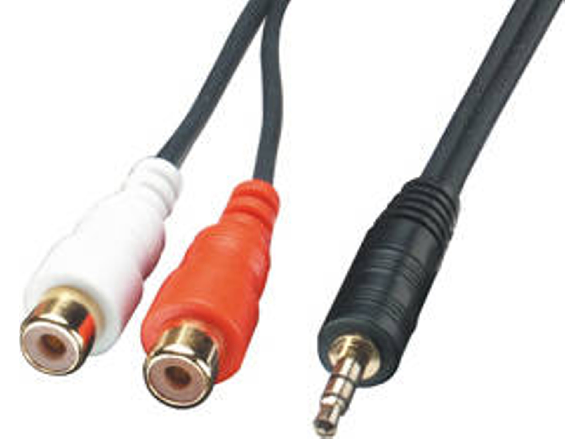Cable de Audio LINDY AV Adapter Cable de Audio- 3.5mm -> 2 x RCA