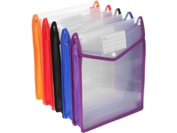 Juego De 5 Fundas Expandibles Tamaño Carta A4 En Pp Transparente