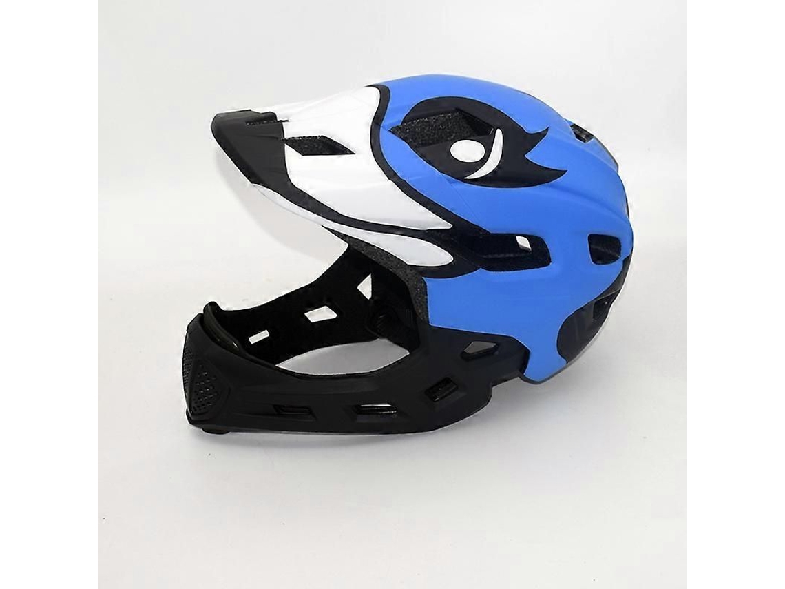 Casco integral desmontable para niños: Casco de seguridad para ciclismo, monopatín y patinaje en línea - Azul - Equipamiento deportivo infantil TAISHENGDA