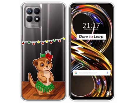 Carcasa Realme 8i TUMUNDOSMARTPHONE Dibujos Transparente Multicolor