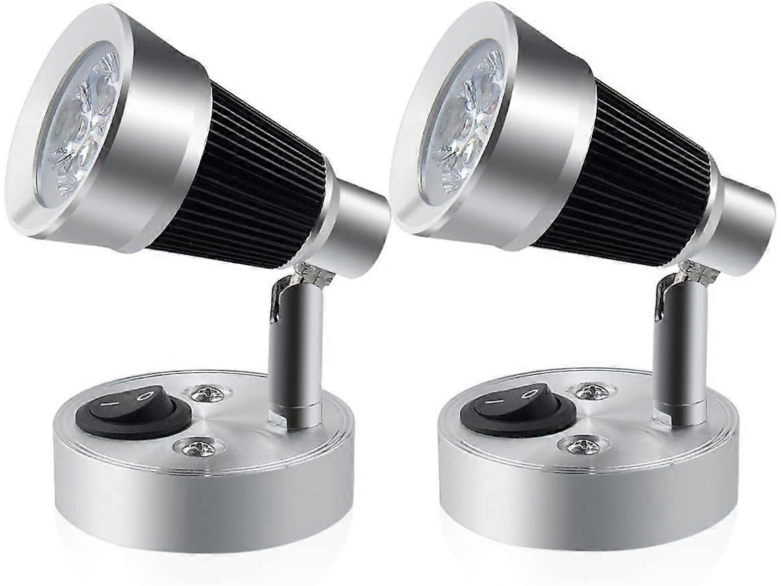 Luz de lectura LED de 12 V para autocaravana, 3 W, foco de pared para interior de autocaravana Nostalgia88