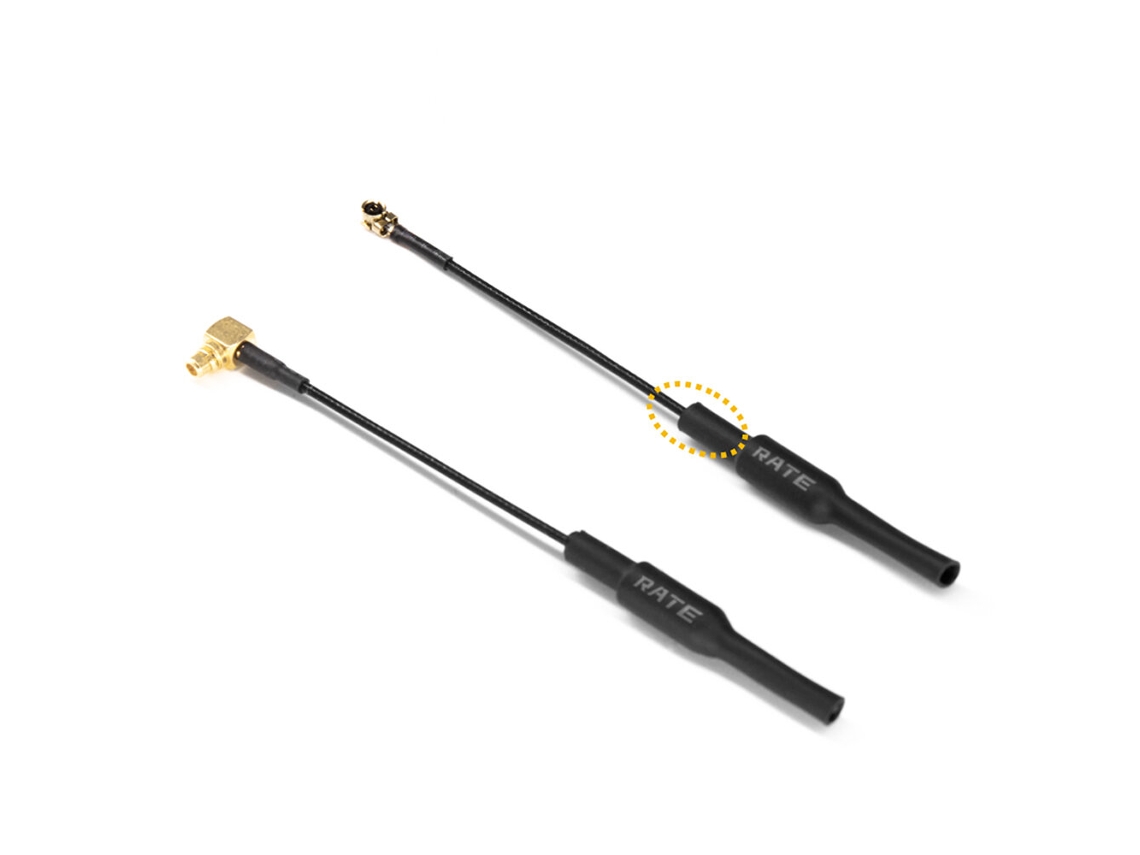 4 Piezas mmcx rate Antena Fpv Vtx Ultraligera 1.2g Hd Analógica 5.8ghz 2dbi Ipex/mmcx 80mm Drones Carreras Fpv Dji O4 Bricolaje