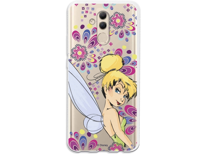 Carcasa Huawei Mate 20 Lite DISNEY Campanilla Flores Multicolor