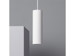 LEDKIA Candeeiro Suspenso de Gesso Slim Blanco
