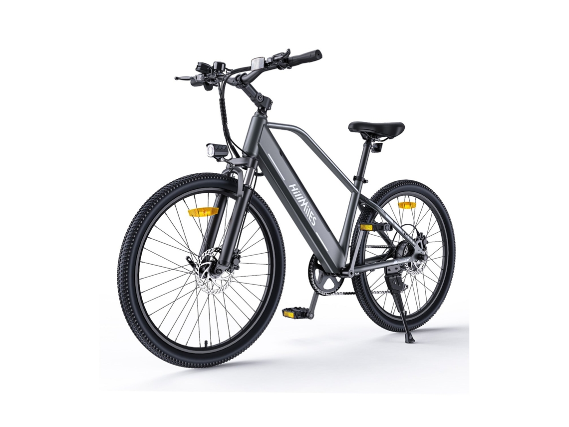 Hillmiles Miletrail 1 Bicicletas Eléctricas - Motor 350w Batería 36v13ah 26 Pulgada Neumáticos Frenos Hidráulicos - Gris