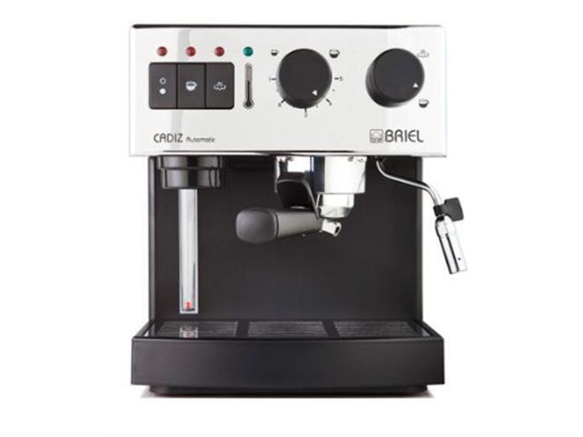 Cafetera BRIEL ES62 (20 bar - 1,7 L - Gris)