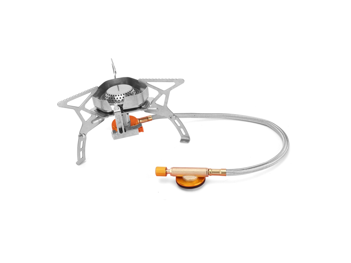 Mini Estufa De Gas Portátil Para Camping, Resistente Al Viento Para Uso En Exteriores.