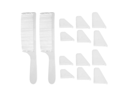 Pente Curvo Para Barbear Profissional S Shaped Com Design Ergonômico Para Cabeleireiros E Salões De Beleza