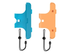 Azul/Naranja - JYS JYS-NS2280 Switch2 Joy-Con - Paquete de 2 - Antideslizante - Fijación rápida - Control de movimiento en modo portátil