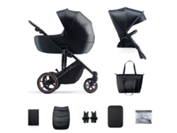 Carrito de Bebé 2 en 1 PRIME 2 hasta 22 Kg Venezian Black KINDERKRAFT