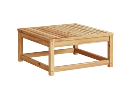 Mesa de jardín madera maciza de acacia VIDAXL (63x63x30 cm)