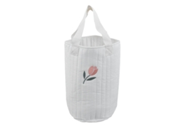 Bolso Portátil Para Biberones Y Pañales Con Diseño De Algodón Bordado Para Cochecitos.