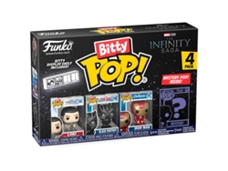 Blister 4 Figuras Bitty Pop Marvel La Saga del Infinito Loki B.active