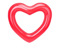 HYMNORA Tubos Hinchables con Forma de Corazón, Tumbona Flotante para Piscina, Juguetes para Playa y Fiesta Acuática para Niños y Adultos