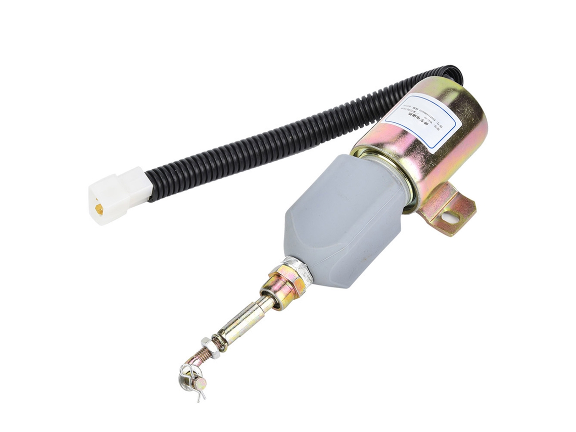 Solenoide De Corte De Combustible Diésel 12v E0483310000039 Sellado Resistente A Altas Temperaturas