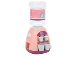 Mini Dispensador De Bebidas Para Niños Con Efecto De Sonido, Juguete Educativo, Cocina De Simulación, Rosa.