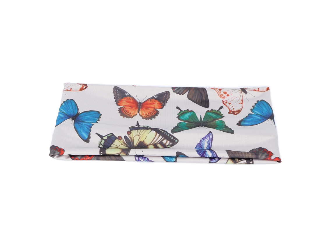 Bandana Ancha Para Mujer Con Patrón Imprimido Para Yoga Correr Y Entrenamiento Deportivoff92‑1