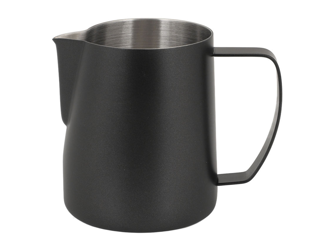Vaso Espumador De Leche De Acero Inoxidable 304 De 700 Ml Para Café Latte Art Con Mango Cómodo