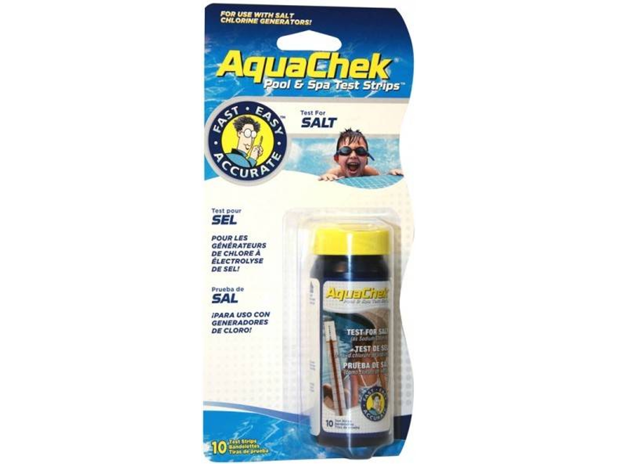 Tiras Analíticas AQUACHECK Piscinas de Sal
