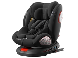 Silla de coche para niños, altura ajustable, instalación Isofix, C007 Negro OEM