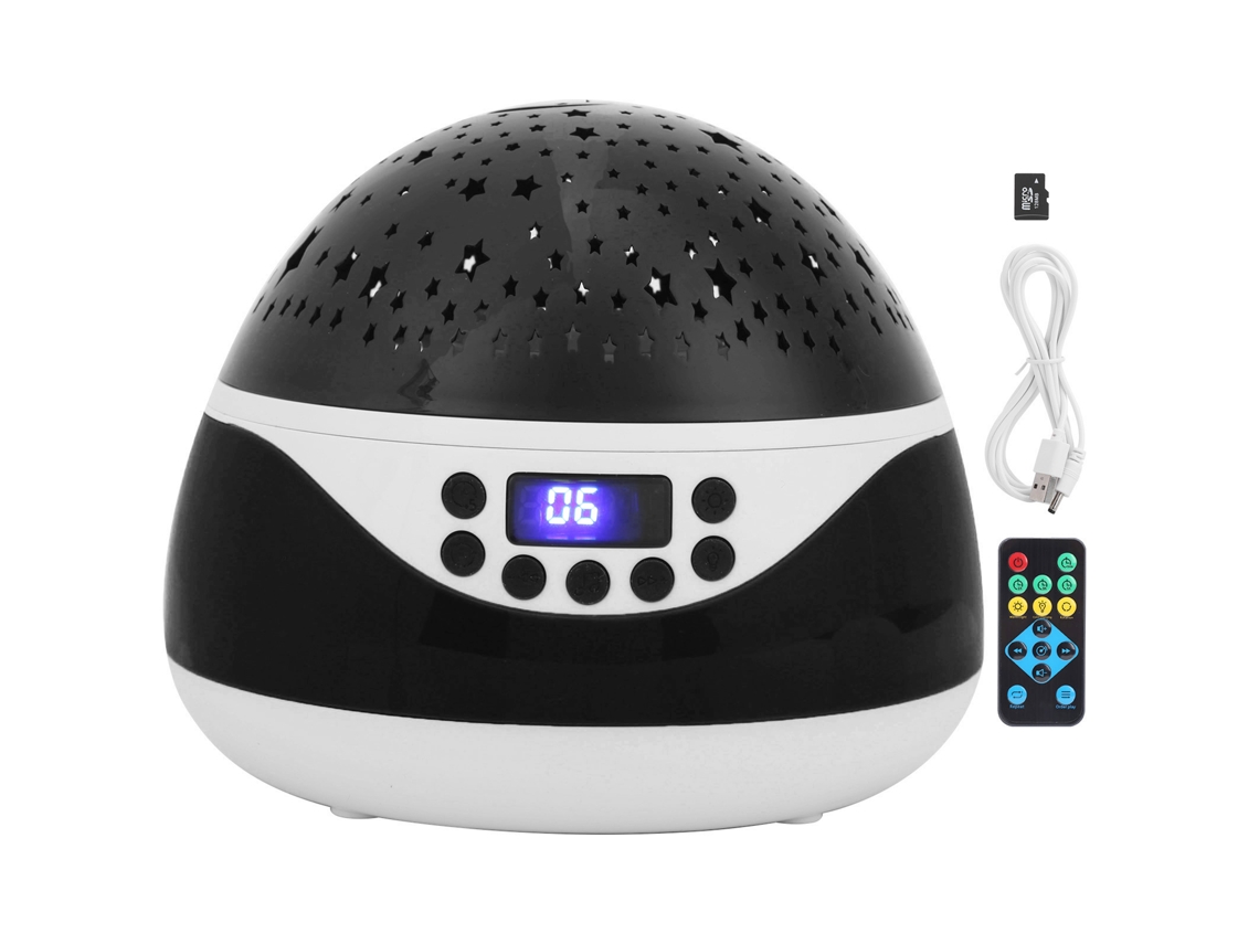 Proyector De Luz Nocturna Con Control Remoto, Música Y Pantalla Led Para Niños.