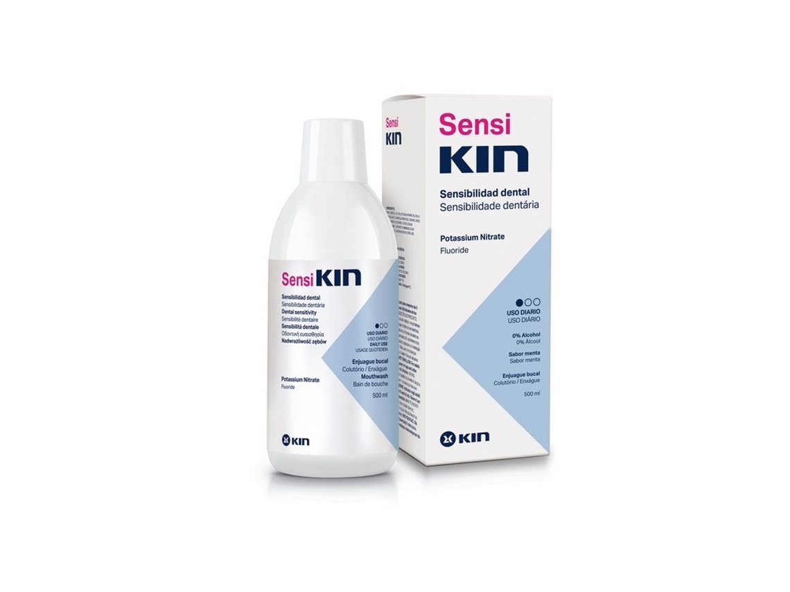 Kin Mouthwash Colutório Sensi 500 ml 500 ml