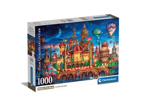 Puzzle rompecabezas CLEMENTONI Downtown (10 anos - 1000 unidades)