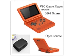 V90 3.0 Pulgadas Ips Pantalla Consola De Juegos De Código Abierto 64gb Mini Pocket Retro Consola De Videojuegos Portátil Player Gaming Box