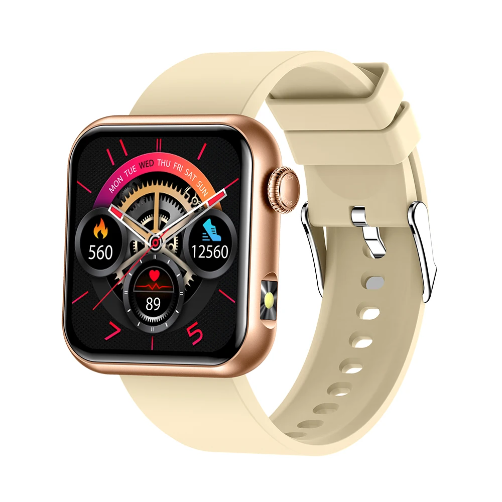 (silicona Amarilla) Reloj Inteligente Con Llamadas Bluetooth, Rastreador De Actividad Física, Resistente Al Agua Ip68